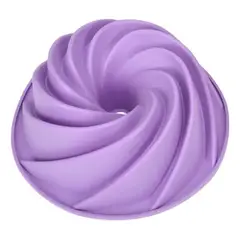GENERICO - Molde Silicona Espiral Repostería Tortas Gelatinas Flexible
