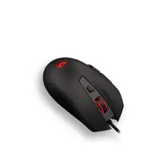 REDRAGON - Mouse Cableado GAINER M610 Negro + Luz RGB + 7 Botones Programables + Hasta 3.200 dpi