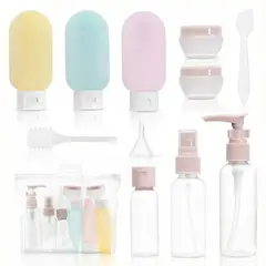 GENERICO - Kit Viajero Contenedores De Silicona, 11 Pzas