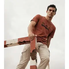 GAS EVOLUTION JEANS - Camiseta Para Hombre Gas