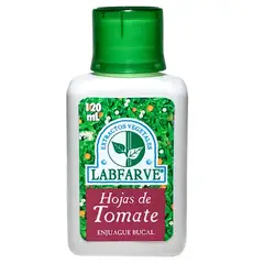 LABFARVE - ENJUAGUE BUCAL X120 ML. EXTRACTOS VEGETALES HOJAS DE TOMATE