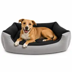 HALLY PET - Cama Delfos Grande Gris