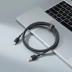 ANKER - Cable Usb Tipo C 322 Trenzado Nylon 2mt Carga Rápida Color Negro