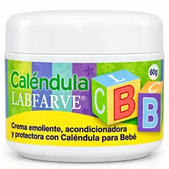 LABFARVE - CREMA DE CALENDULA ABC X 60 GR. ANTIPAÑALITIS BEBES/