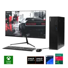 COMPUMAX - PC - AMD Ryzen 7 H 255 - 16GB RAM - 500GB SSD PCIe M.2 - 23.8" FHD 120Hz - WIN 11 PRO