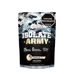 VITANAS - ISOLATE ARMY 2 LB - VAINILLA CREMOSA - PROTEINA AISLADA CON COLÁGENO