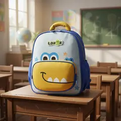 BRITOCHET - REF 0646 Bolso Escolar Infantil Diseño Animado Niños Niñas