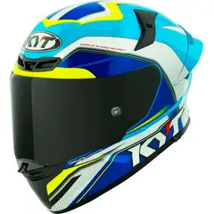 KYT - CASCO TT-REVO GRAND PRIX WHITE BLUE