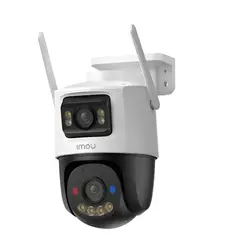 IMOU - Cámara IP Cruiser Dual 10MP Motorizada Wi-Fi para Exterior con Visión Nocturna y Audio Bidireccional
