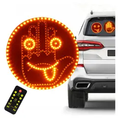 OTRAS MARCAS - Luz Led Interactiva Auto Gestos Y Caritas Control