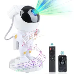 GENERAL - Proyector Galaxias Astronauta Musical Bluetooth Led