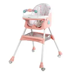 EBABY - Silla de comer LULU- EB631-1 ROSA