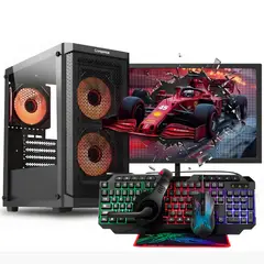 COMPUMAX - PC GAMER RYZEN 5 5600G - 16GB RAM - SSD 512GB - A520 - MONITOR 22" FHD 120Hz + COMBO 2 EN 1