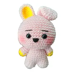 VANIDADES COLLECTIONS - Peluche Cooky Bt21 Bts Amigurumi Cooky BTS Tejido A Mano