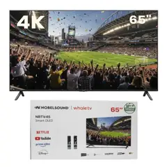 NOBELSOUND - Televisor Inteligente Smart Tv 65 Hd Android Tv Hdmi Wifi