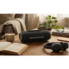 NOBELSOUND - Bocina Bluetooth Recargable Con Luces Led Batería 6000mah