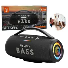 NOBELSOUND - Parlante Portátil Bluetooth 30W BASS-31 Resistente Al Agua