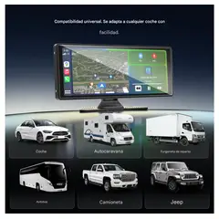 NOBELSOUND - Radio Pantalla CarPlay Y Android Auto Inalámbrico 10.26 DVR