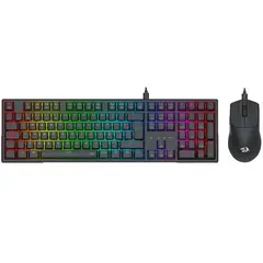 REDRAGON - Combo de Teclado y Mouse S146-SP Teclado K668 full size + M724 Alambrico