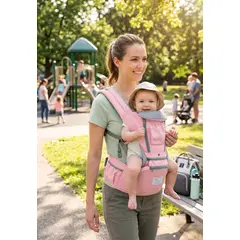 BRITOCHET - REF A6612 Cargador Canguro Ergonomico Asiento Bebe