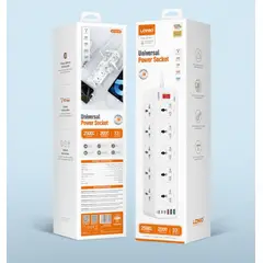 LDNIO - Multitoma Torre 10 tomas Carga Rápida 2500W 5 puertos usb