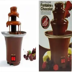 CHINA GLAZE - Mini Fuente de Chocolate Fondue Fountain de 3 Niveles