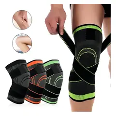 GENERICO - Rodillera Deportiva Vezanni Compresión 360º Verde Pop It Anti-stress
