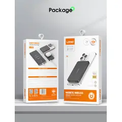 LDNIO - Power Bank nagnético con Carga 15 w