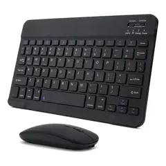 GENERICO - Kit Teclado Bluetooth 10 Pulgadas con Mouse para Samsung S10 Lite X400 2025