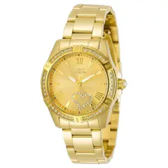 INVICTA - Reloj Angel 21384 Dorado Para Mujer