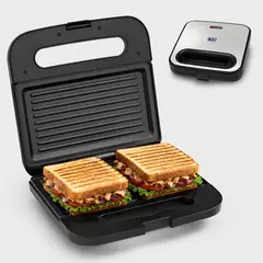 DKASA - Sanduchera Premium Grill en Acero Inoxidable JK-157MG