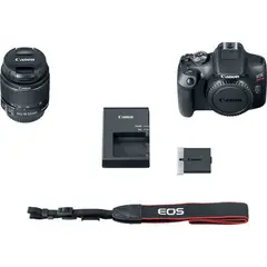 CANON - Cámara EOS T7 con lente kit 18-55