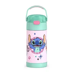 THERMOS - Termo Pitillo Infantil Acero Inoxidable Stitch 12 Onz