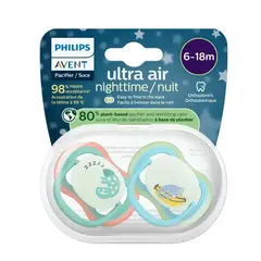 PHILIPS AVENT - Chupos Mamilas Entretencion Avent 6-18meses alumbra