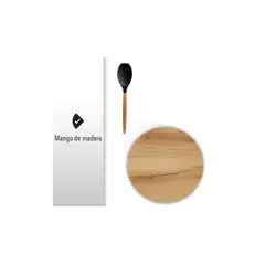 GENERICO - Set De 12 Utensilios Cocina De Silicona Resistente Al Calor