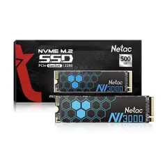 GENERICO - Disco De Estado Solido Ssd M.2 Nvme 3x4 Pcie 500 Gb Netac Original
