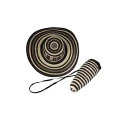 SM ECOMMERCE - Sombrero Costeño Vueltiao 19 Vueltas 100% Original + Estuche