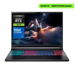 ACER - PORTATIL NITRO V16S CORE 7 240H SSD 1TB RAM 16GB RTX 5070 8GB