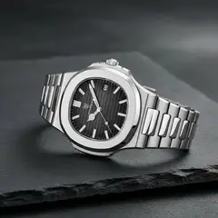 GENERICO - RELOJ PARA HOMBRE CON CALENDARIO MARCA POEDEGAR EN CAJA DE LUJO