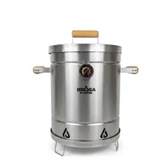 AL BARRIL - Barril asador 12 libras Eco - Acero inoxidable