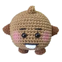 VANIDADES COLLECTIONS - Peluche Shooky Bts Amigurumi Tejido A Mano