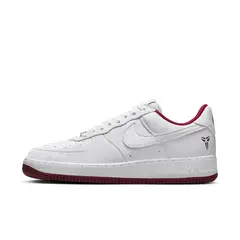 NIKE - Tenis Hombre Kobe Air Force 1 Low Blanco