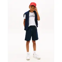 TOMMY HILFIGER - Conjunto blanco Para Niño de camiseta y bermudas