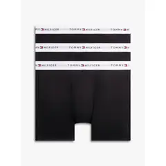 TOMMY HILFIGER - Pack negro de 3 calzoncillos bóxer Signature