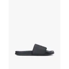 TOMMY HILFIGER - Sandalias negro con aplicación de escudo