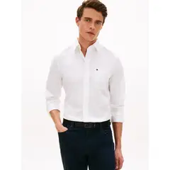 TOMMY HILFIGER - Camisa Oxford ligera de corte regular