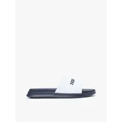 TOMMY HILFIGER - Sandalias blanco con monotipo Hilfiger