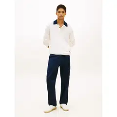 TOMMY HILFIGER - Pantalón chino Otis regular de sarga