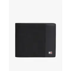TOMMY HILFIGER - Billetera negra TH Soho