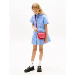 TOMMY HILFIGER - Vestido camisero Para Niña de rayas